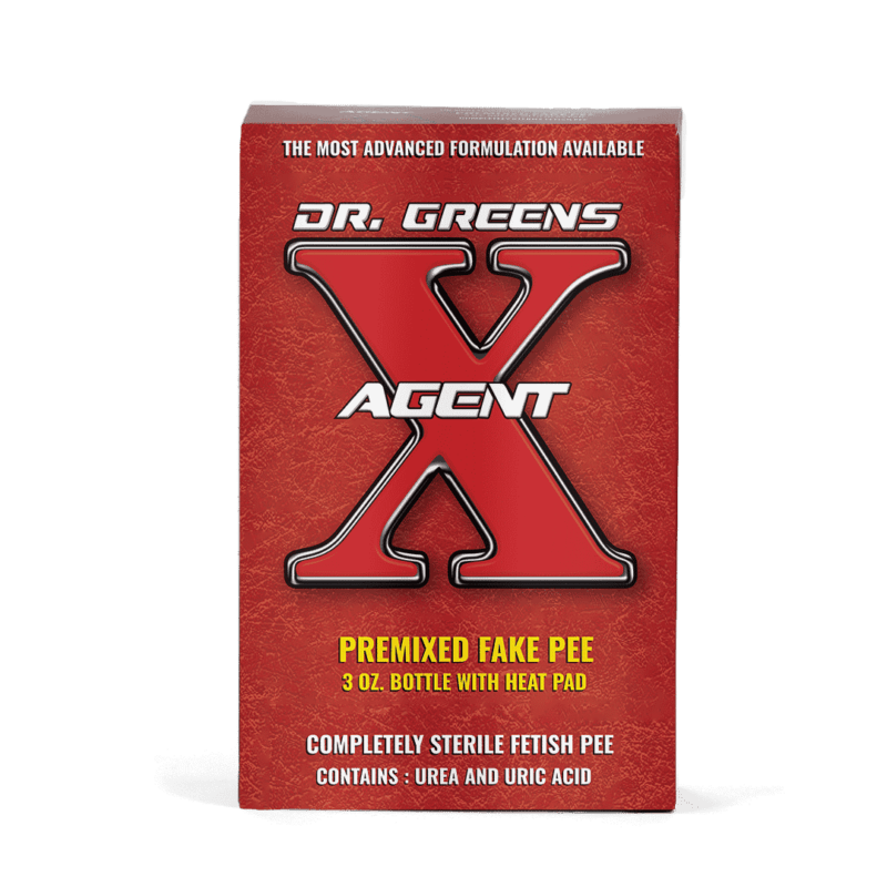 Agent X 3 ounce premixed fetish pee Dr. Greens