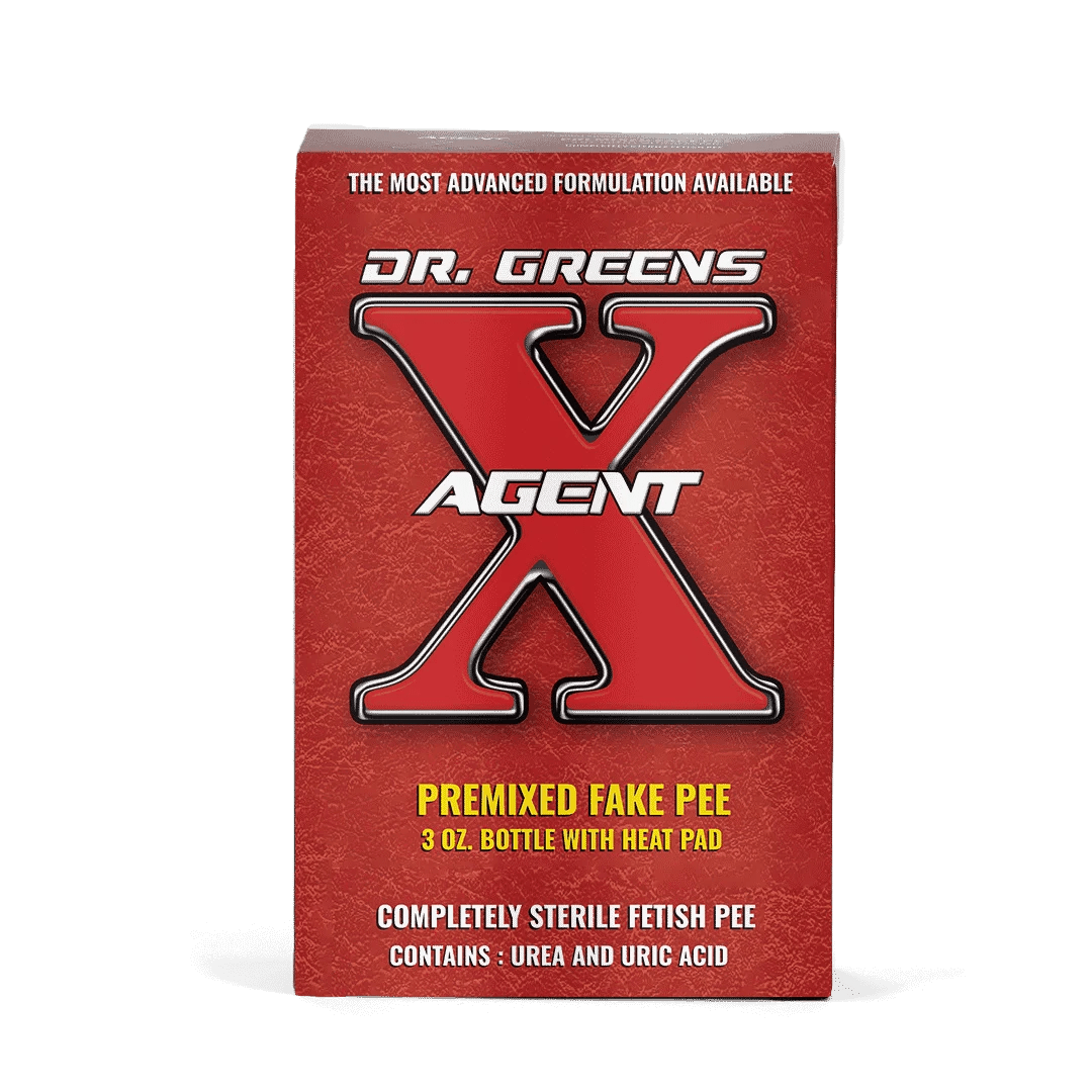 Agent X 3 ounce premixed fetish pee Dr. Greens