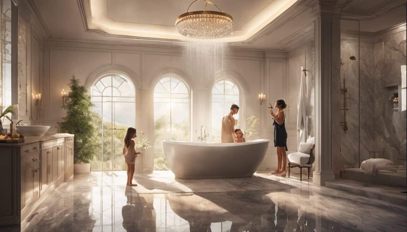 Don't run out of hot water! Tankless water heater for big families