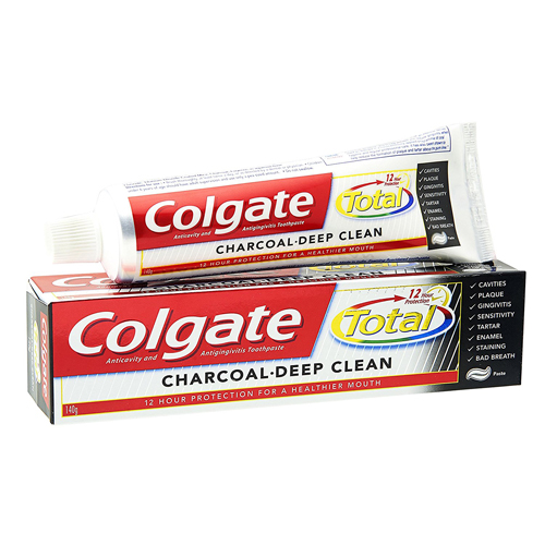 Colgate Total (Charcoal/ Advance) Deep Clean Toothpaste 120g Driftbasket