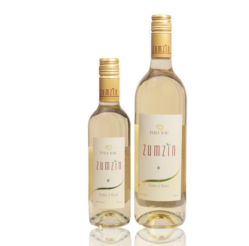 Zumzin Peach Wine 750ml Driftbasket