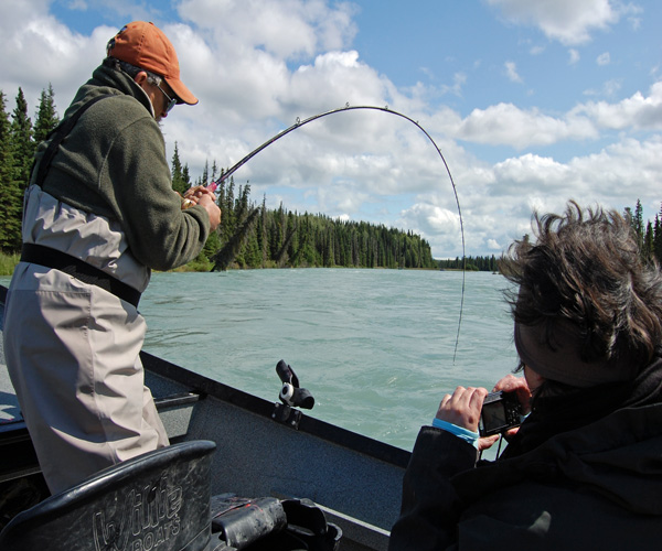 Guided Kasilof River King Salmon Fishing Drifting on the Fly, LLC