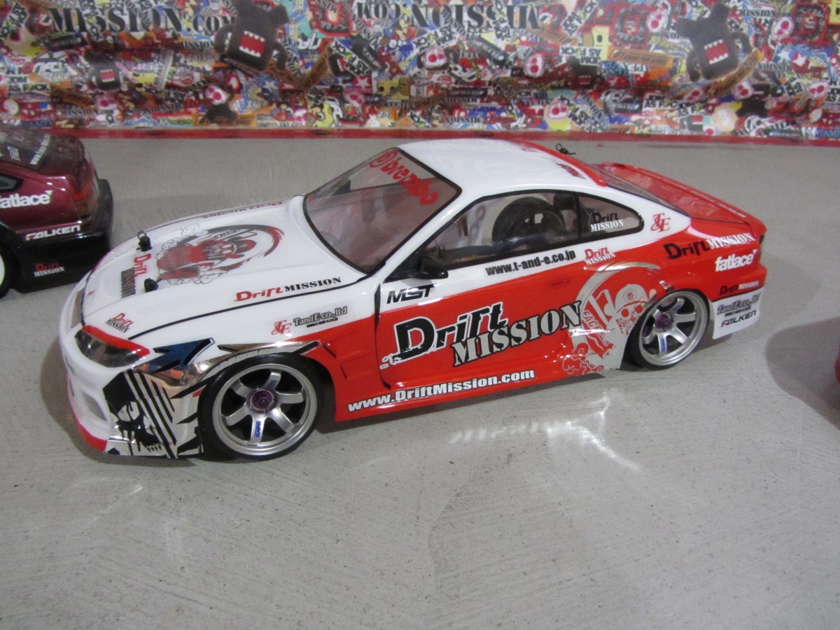 Drift Mission Decal Set Contest Your Home for RC Drifting