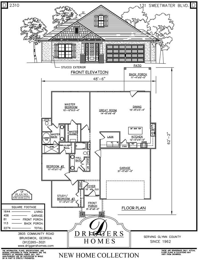 131 Sweetwater Blvd Driggers Homes