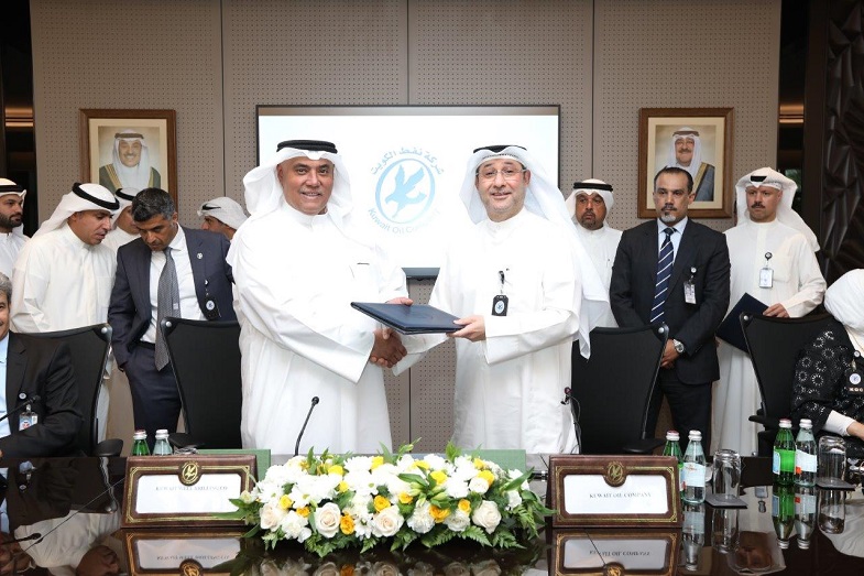 A first for KOC Company signs contracts with five local companies