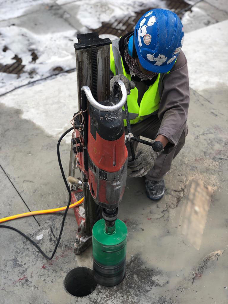 Concrete Diamond Core Drilling Drillone Contracting & Trading W.L.L