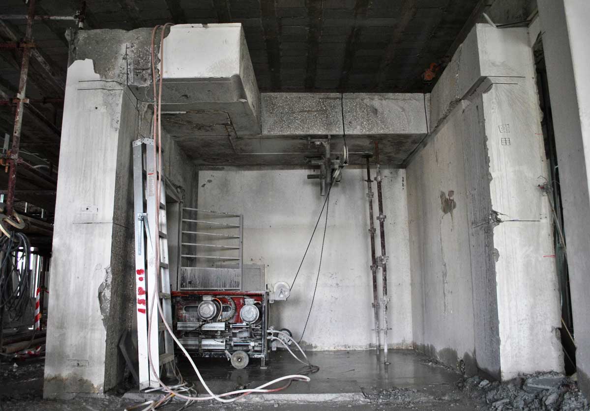Concrete Cutting Wire Saw Drillone Contracting & Trading W.L.L