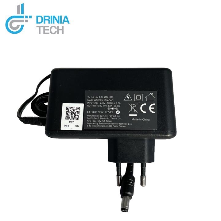 Power Supply 12V-3.2A - DriniaTech 2024