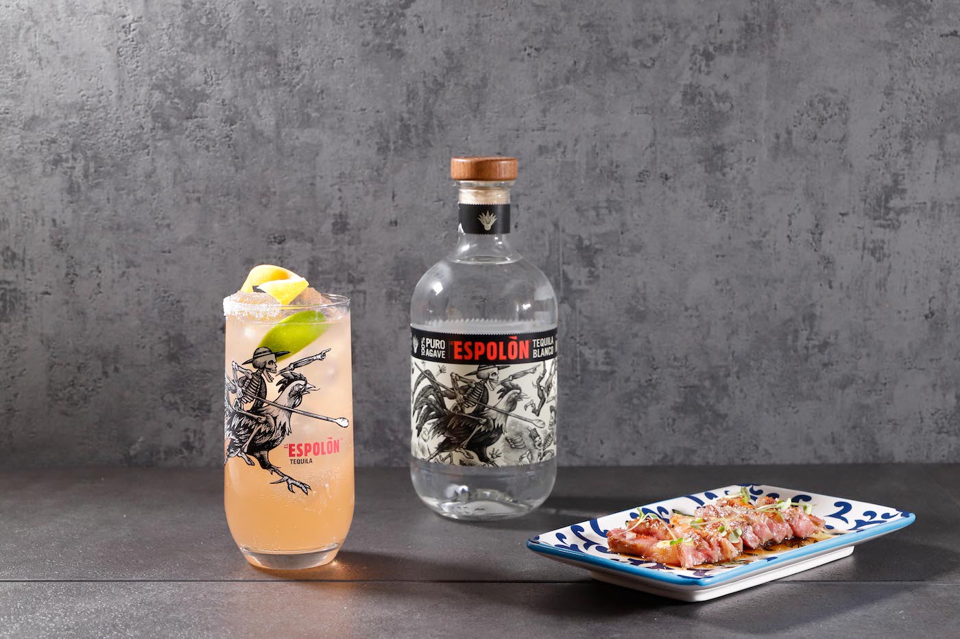 Espolon Paloma e Kobe con salsa agli agrumi Food Pairing Drinkabile