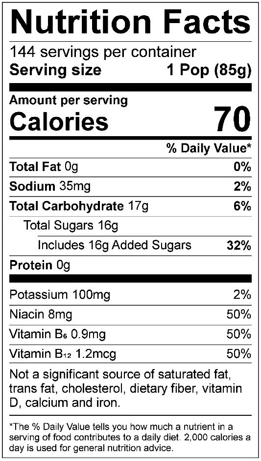 All Sport Sports Drink Mix All Sport Body Quencher Freezer Pops