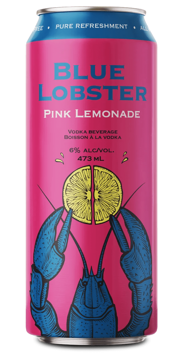 Rocket Blue Lobster Canada Pure Refreshment. Check it out today!