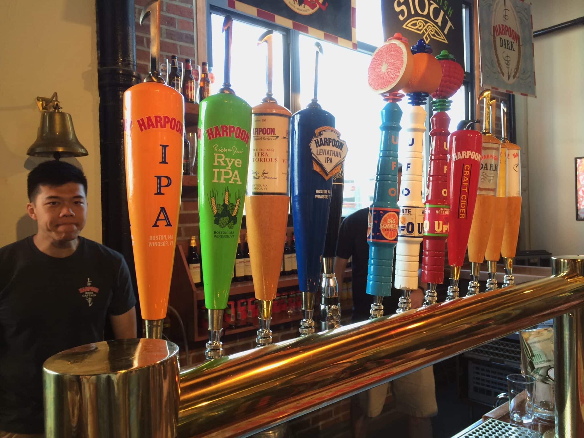 Visiting Harpoon Brewery Boston, Mass. Drinkhacker