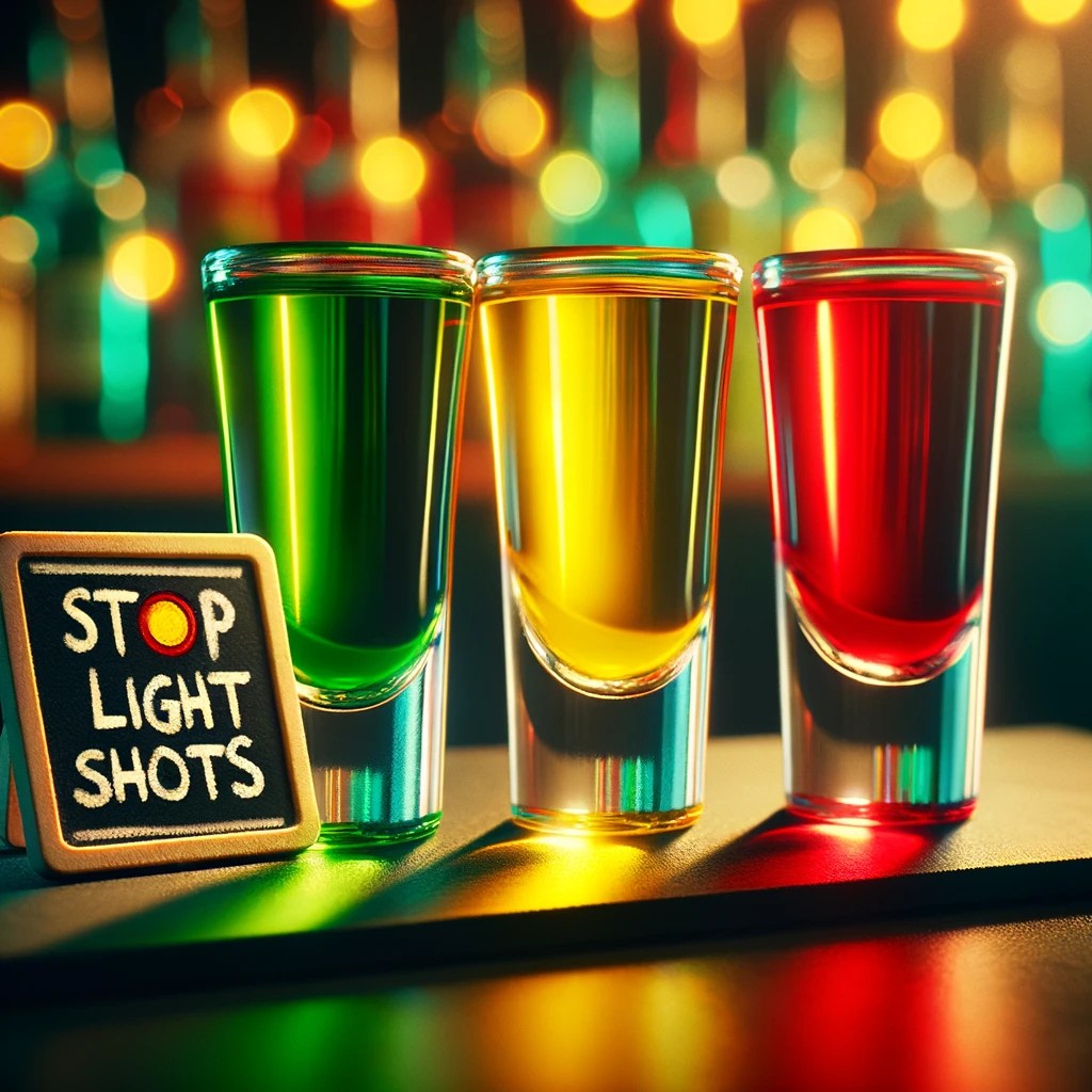 Stoplight Shots Recipe Stoplight Shots Ingredients