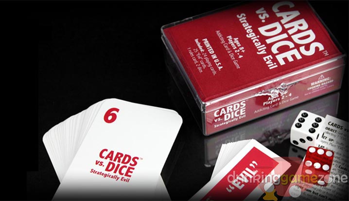 Card vs Dice Drinking Game