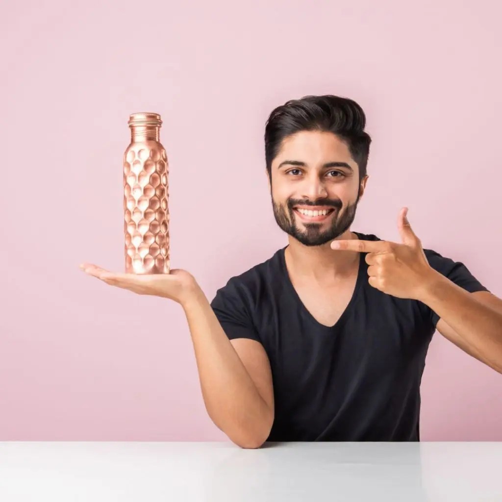 Benefits of Drinking Water from a Copper Bottle