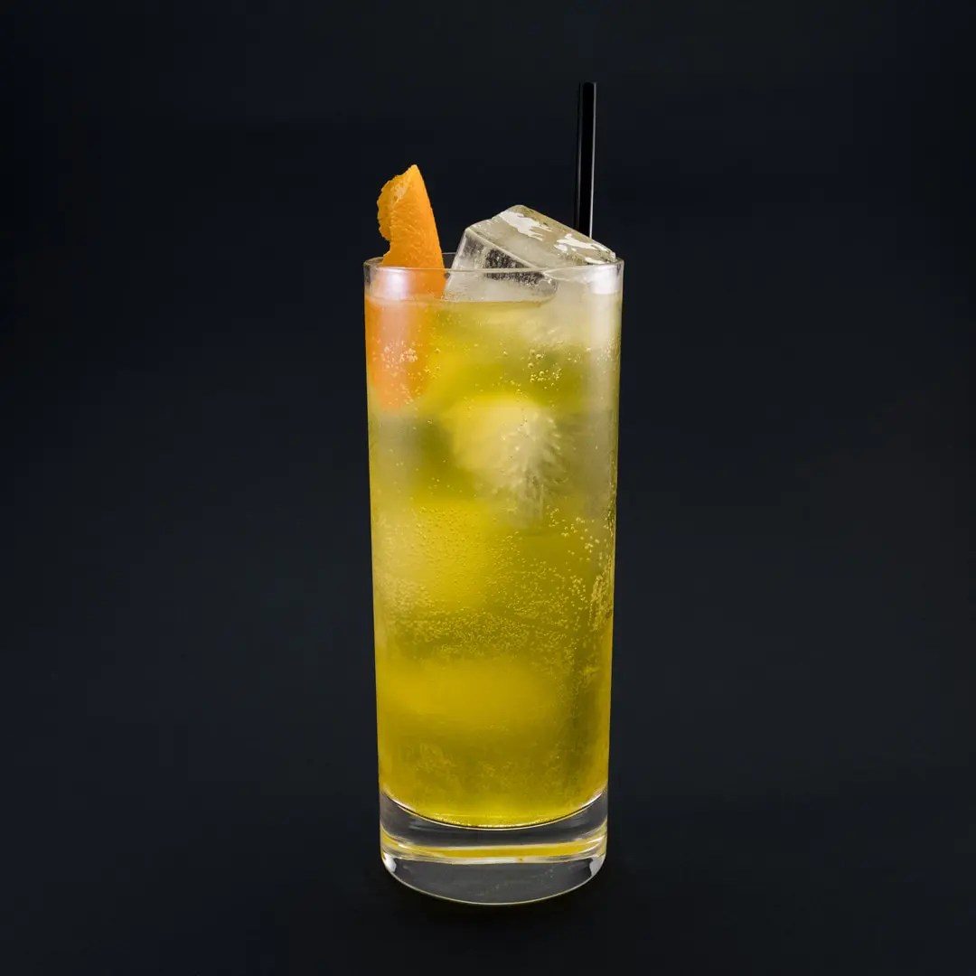 Saffron Collins Recipe Cocktails & drinks online Drinkoteket