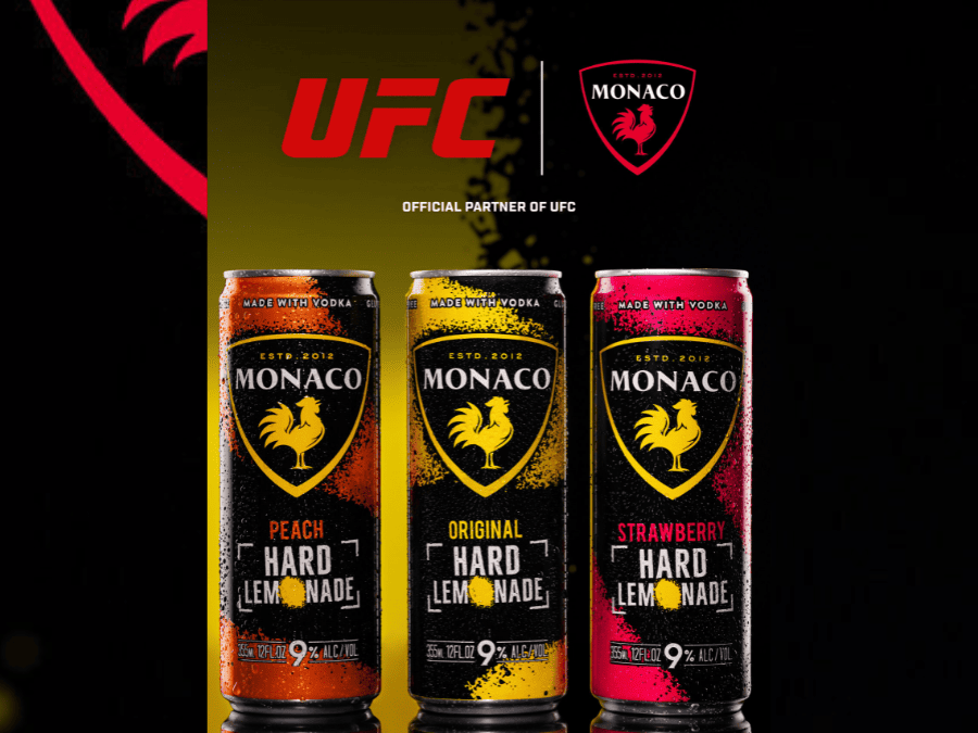 Monaco Hard Lemonade official UFC partner Global Drinks Intel