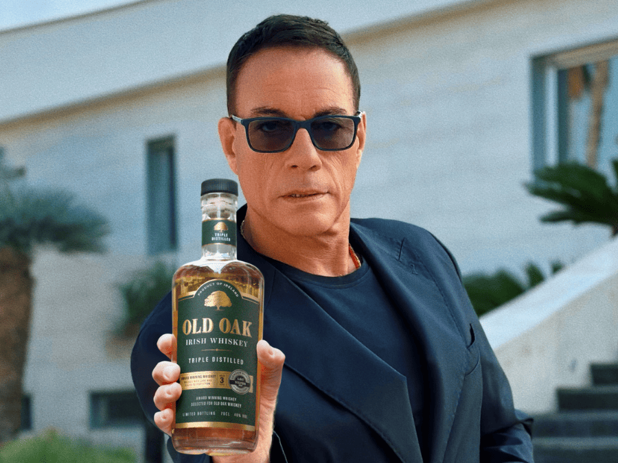 JeanClaude Van Damme buys into Old Oak Irish whiskey Global Drinks Intel