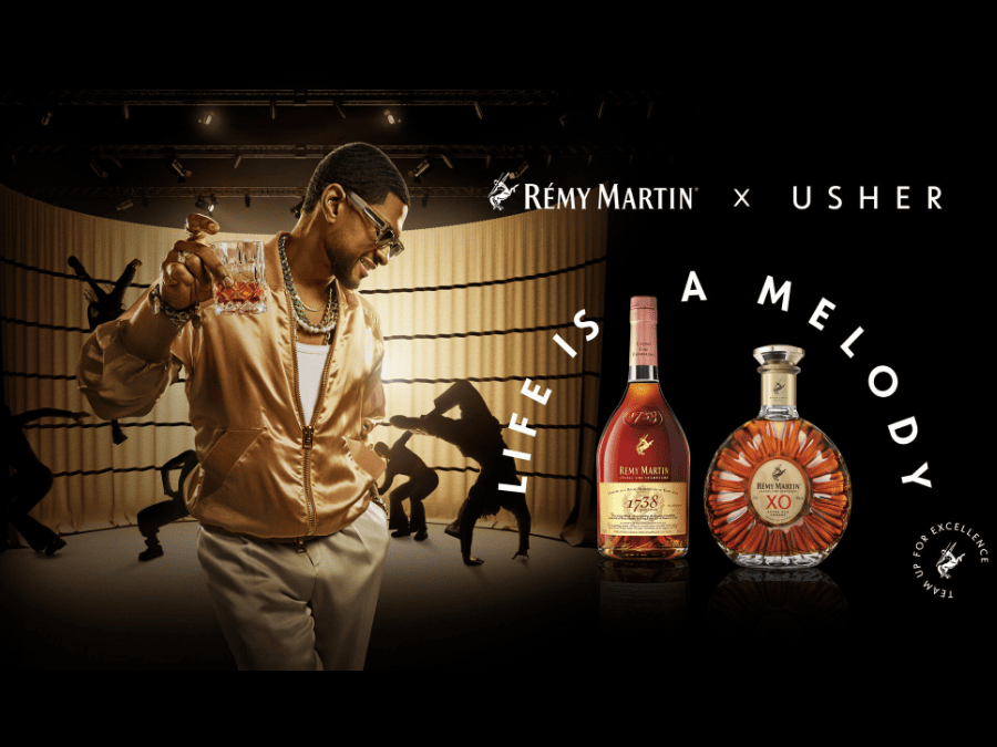 Rémy Martin teams with Usher for global campaign video Global