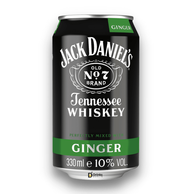Jack Daniel's Whisky und Gingerale 24 x 0,33l EINWEG DrinksBerlin
