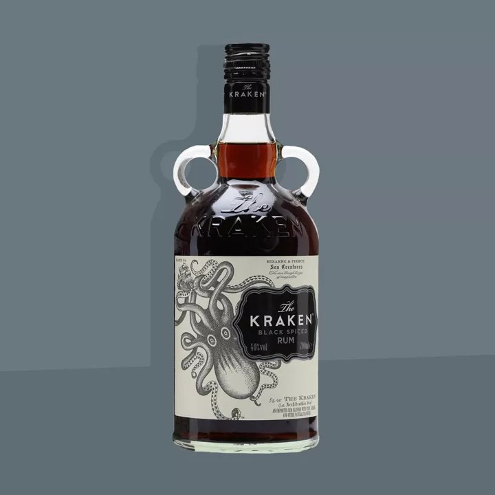 The Kraken Black Spiced Rum DrinksBuff