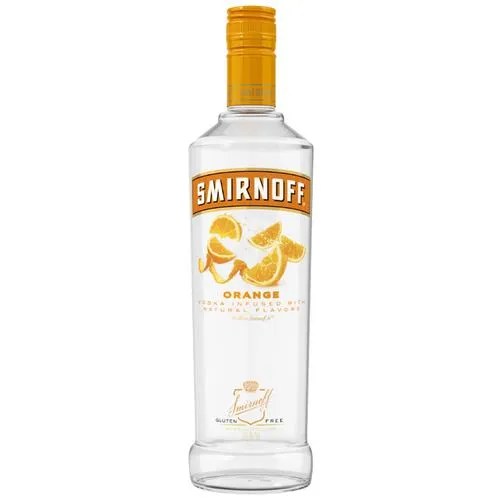 Smirnoff ORANGE Triple Distilled Vodka DrinksBuff