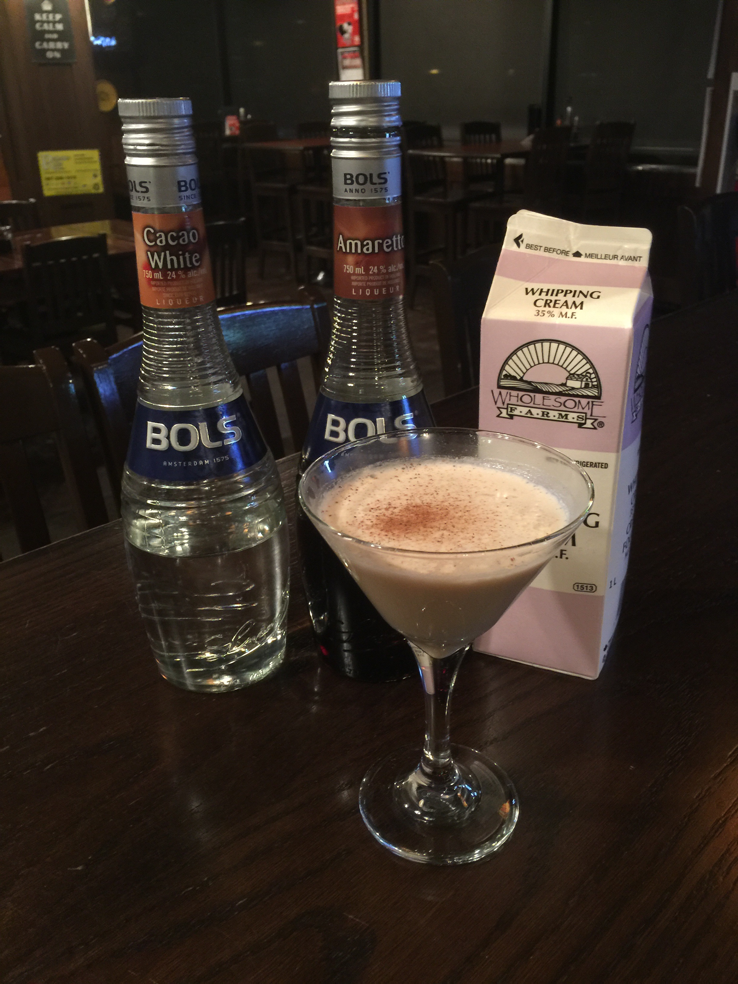 Amaretto Alexander Drinks by Duncan