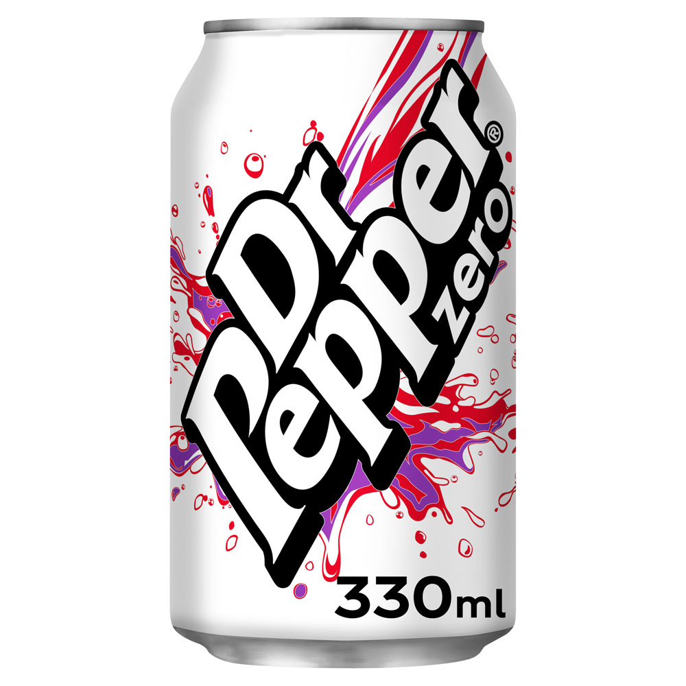 Dr. Pepper ZERO 24x330ml Drinks Giant