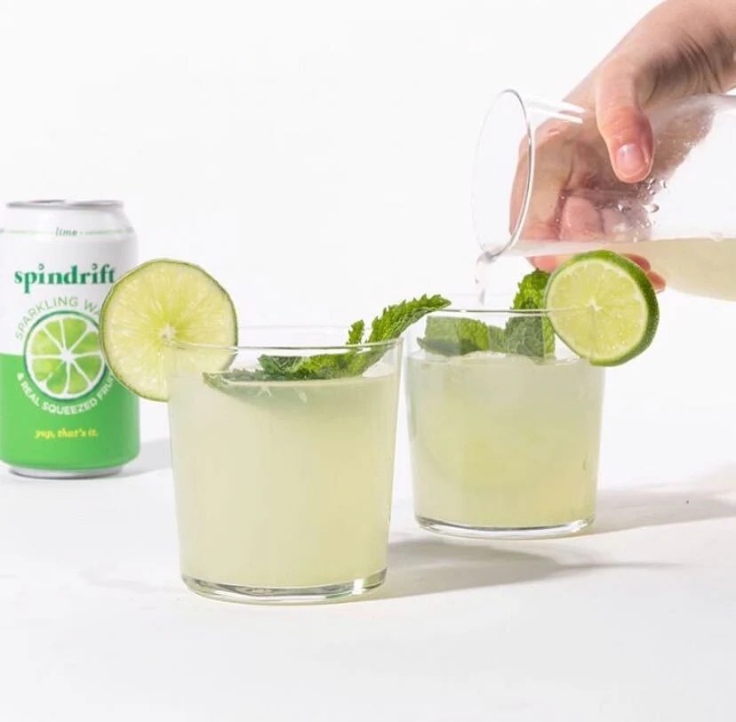 Sparkling Mint Limeade Recipe Spindrift