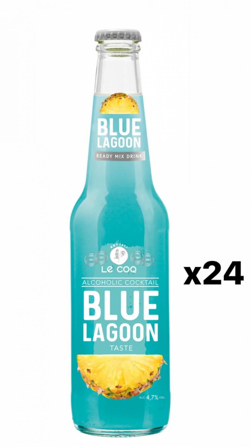 Blue lagoon 4,7 24x33cl Drinksut