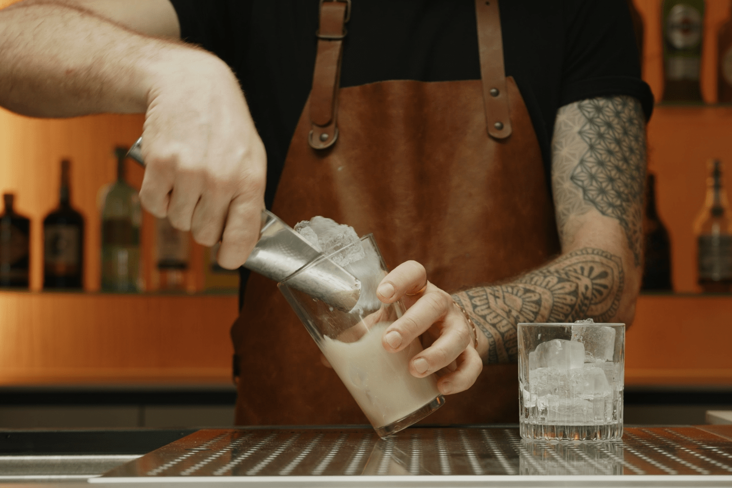 Bourbon Milk Punch Cocktail Recipe by DrinksWorld