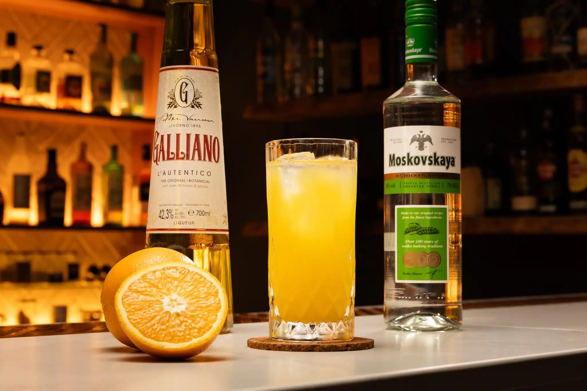 Harvey Wallbanger Cocktail Recipe by DrinksWorld