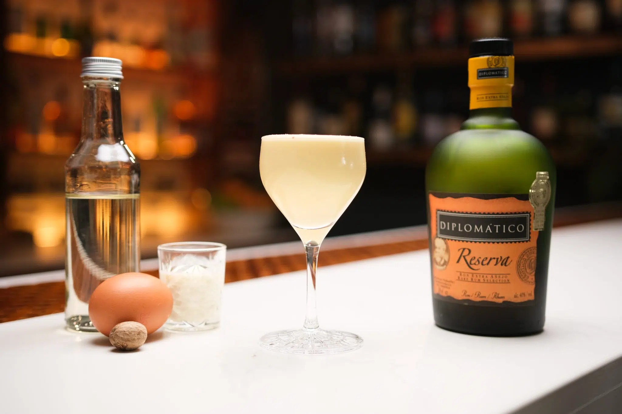 Rum Flip Cocktail Recipe by DrinksWorld