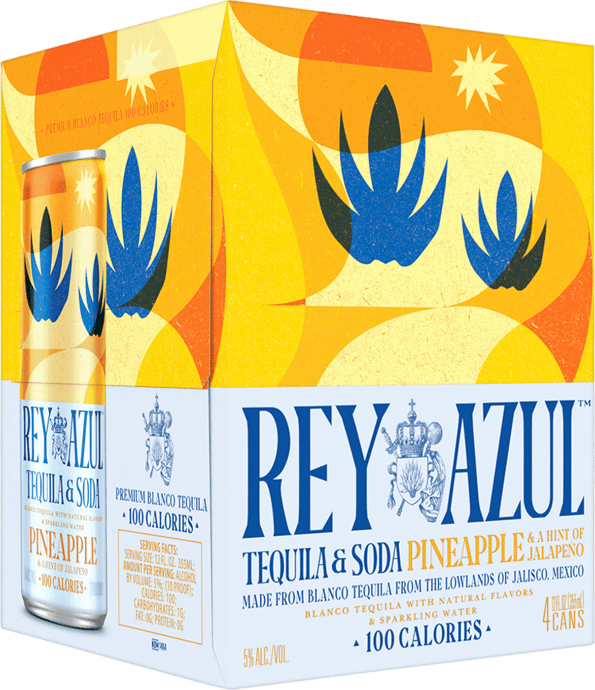 Rey Azul Tequila&Soda Pineapple Drinx Market