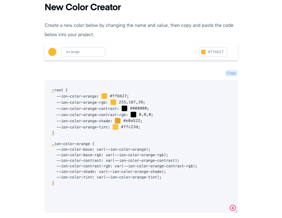 ioniccolorcreator Driss AS