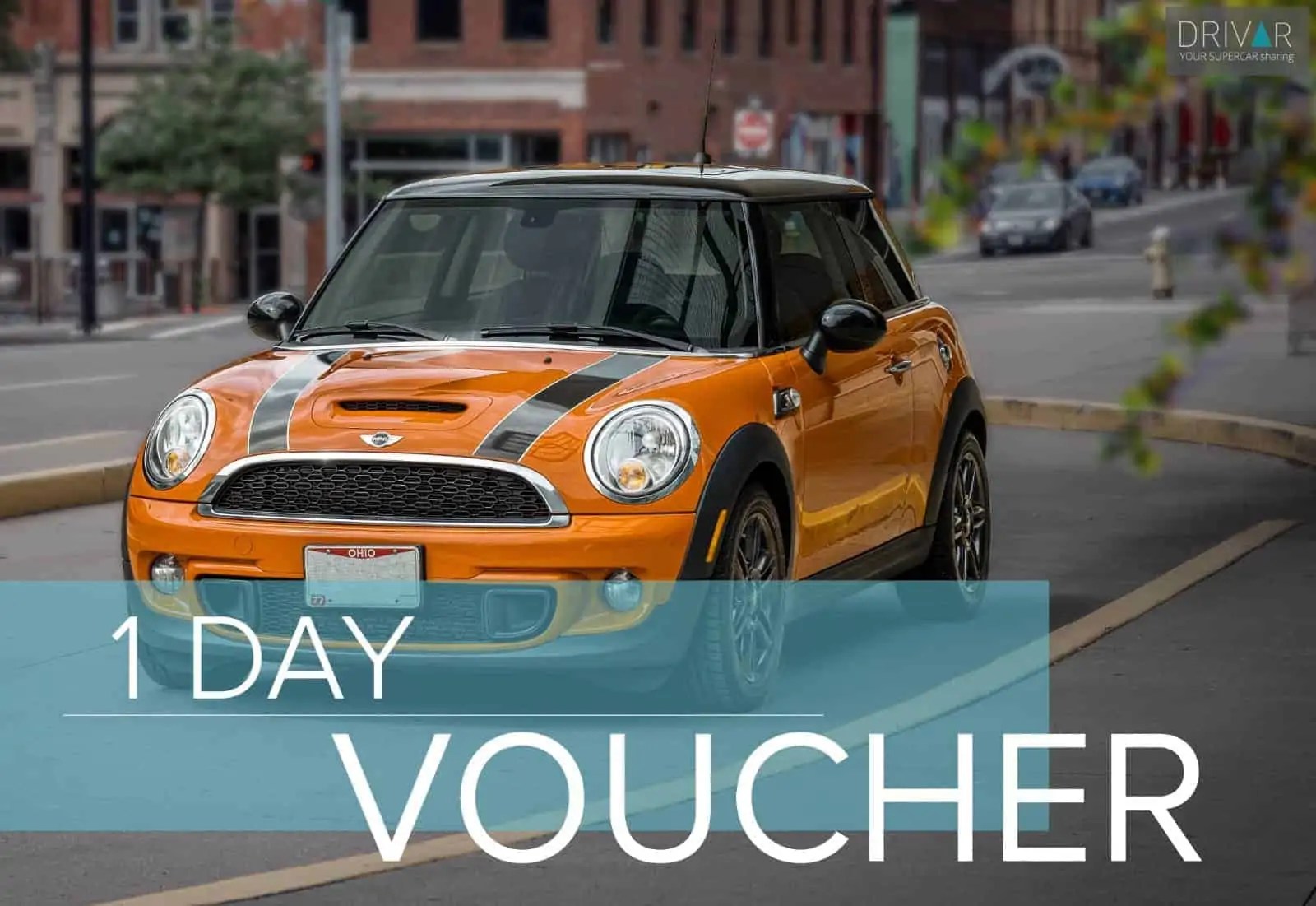 Mini Cooper Countryman 1 day rental voucher Rent exotic, classic and