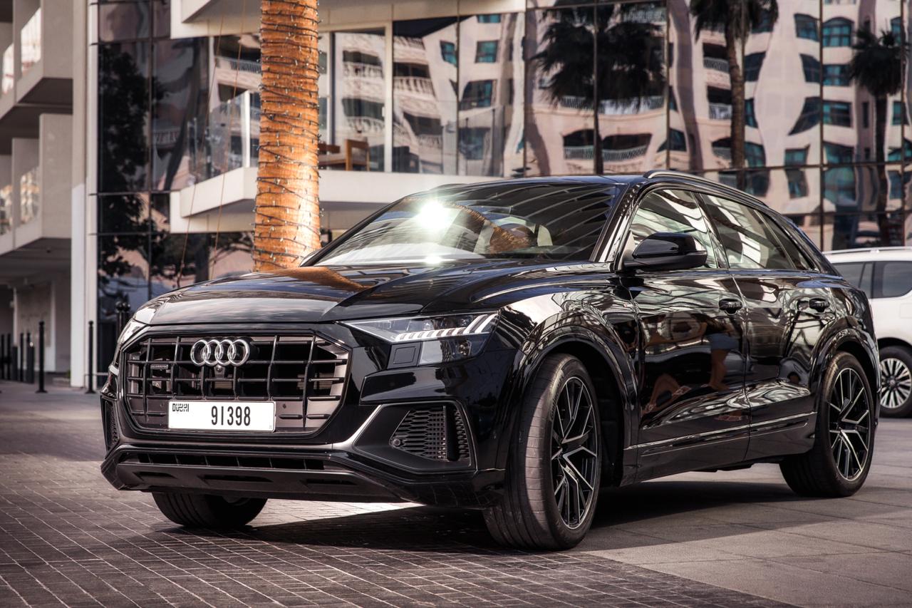 Rent an Audi Q8 in Dubai Rent exotic, classic and luxury cars DRIVAR®