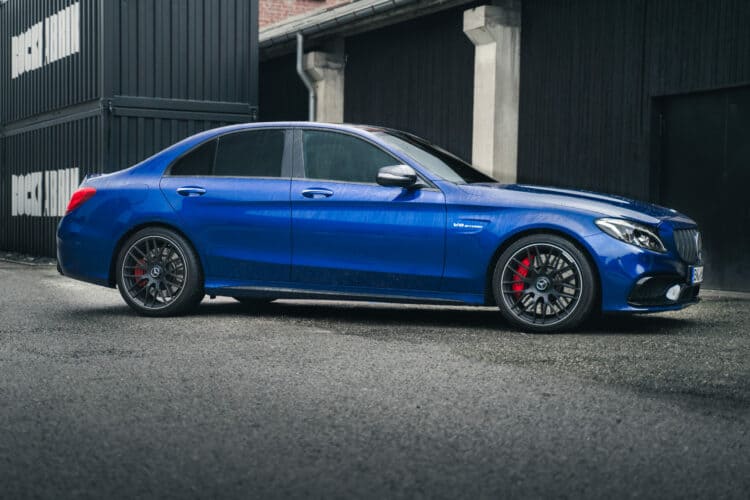 Mercedes C63S AMG mieten in Leipzig DRIVAR Sportwagenvermietung