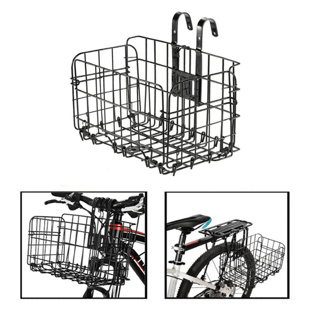 Foldable Metal Front Basket DriveBikes