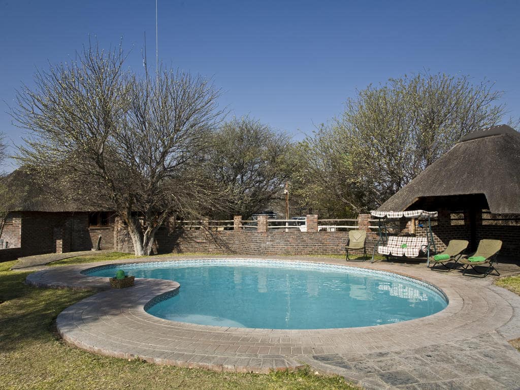 Grassland Bushman Lodge Drive Botswana