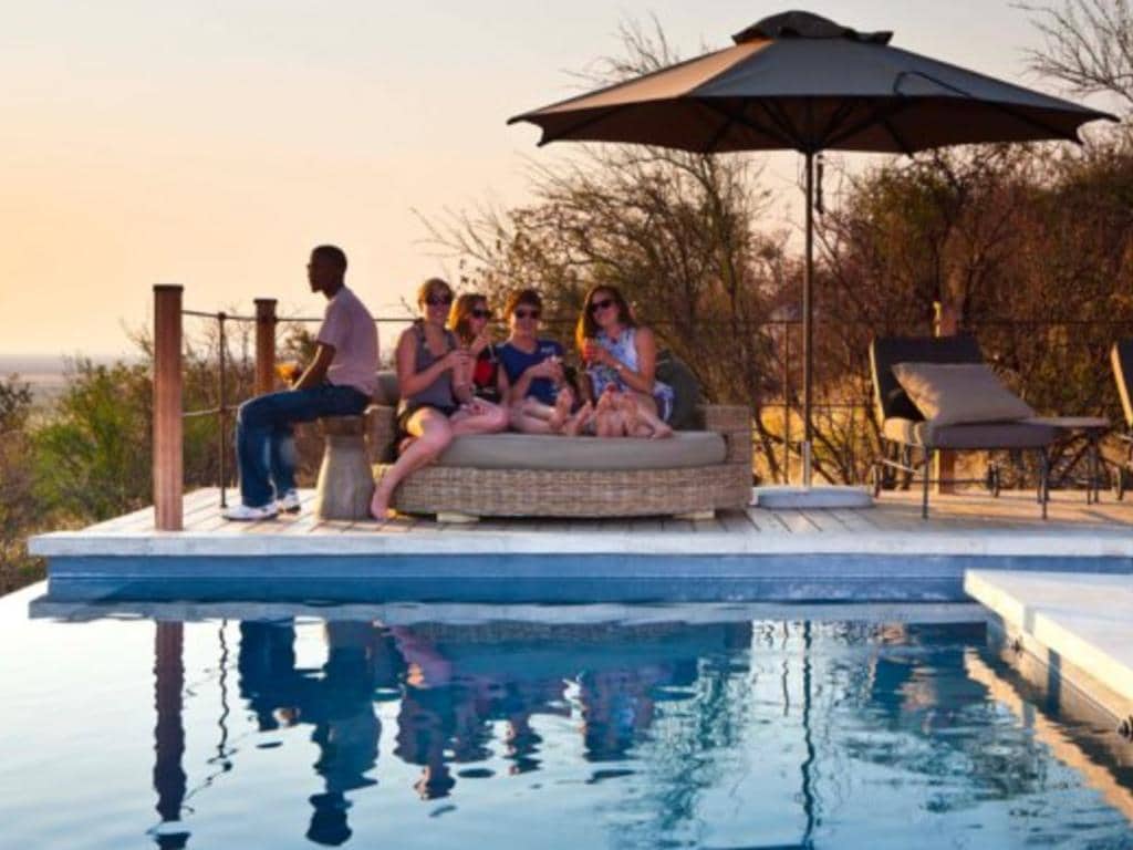 Dolomite Camp Drive Botswana