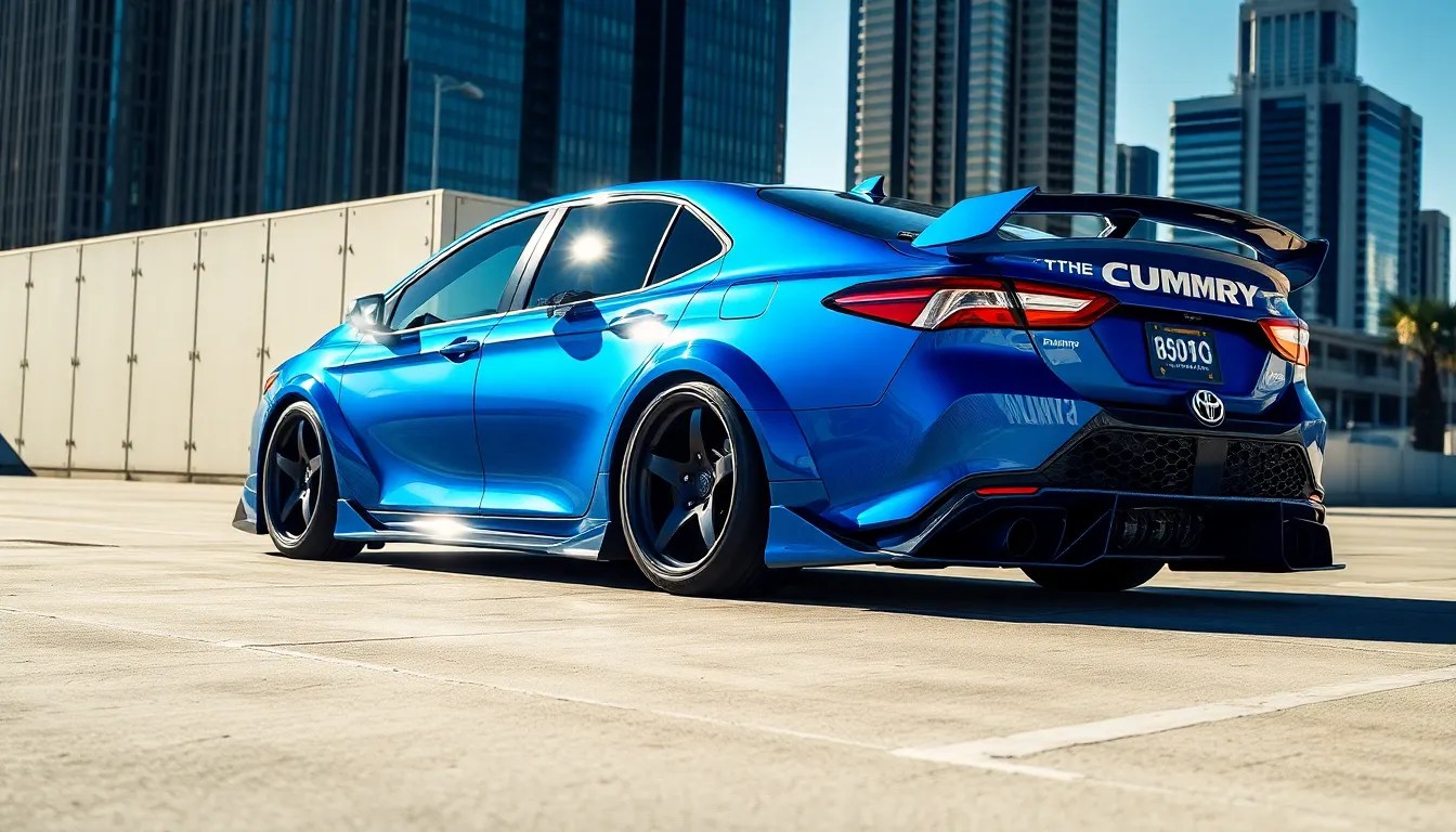 Modified Toyota Camry: Enhanced Performance and Style