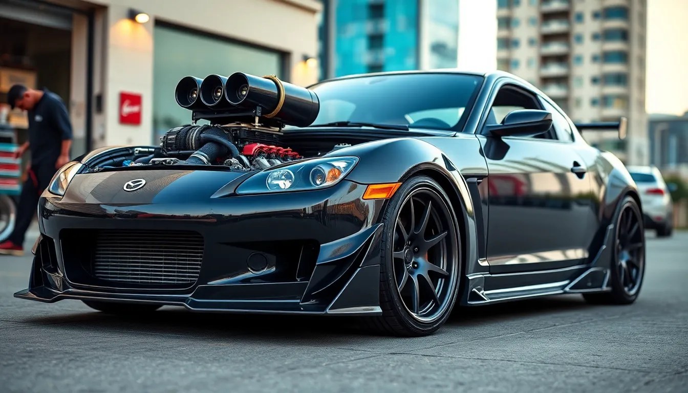 Ultimate Guide To Mazda RX8 Modified: Turbo Kits, Engine Swaps