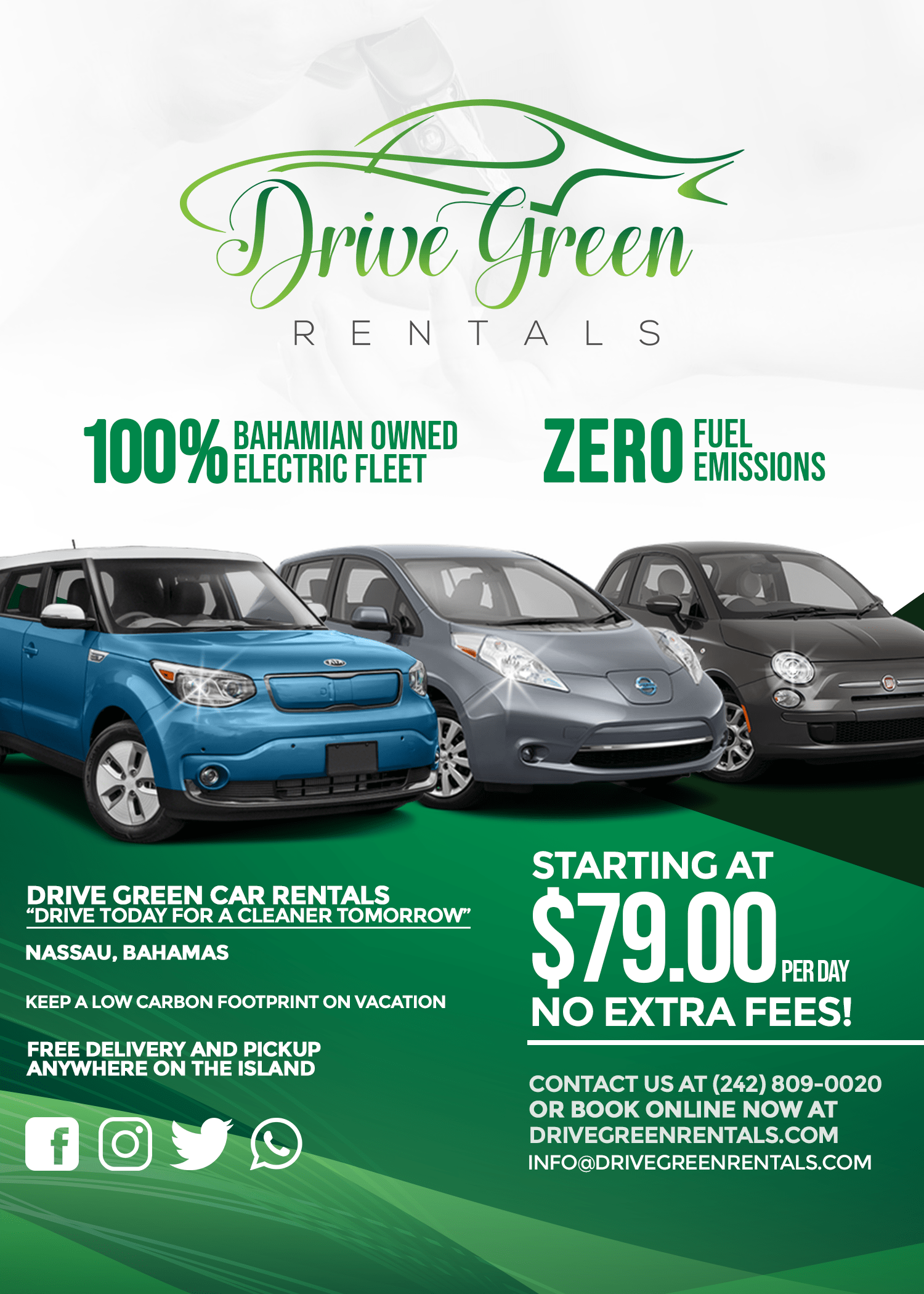 Reservations Drive Green Car Rentals