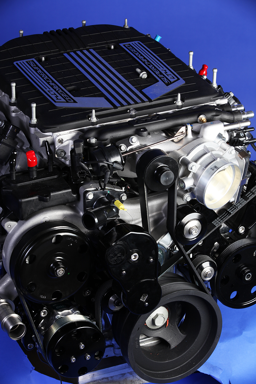 Gen 5 LT4 Street Monster Serpentine blower drive (all wet sump engines