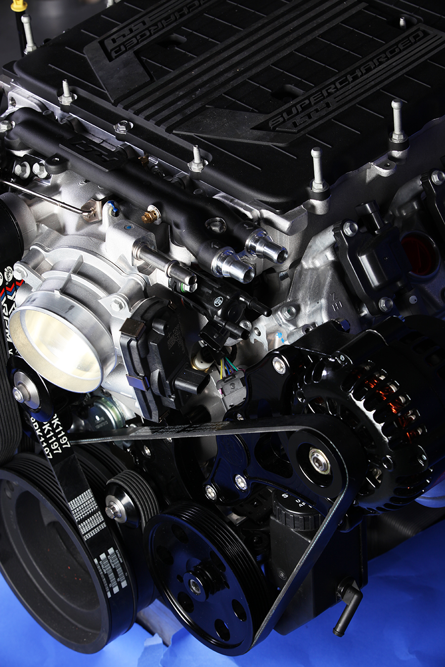 Gen 5 LT4 Street Monster Serpentine blower drive (all wet sump engines