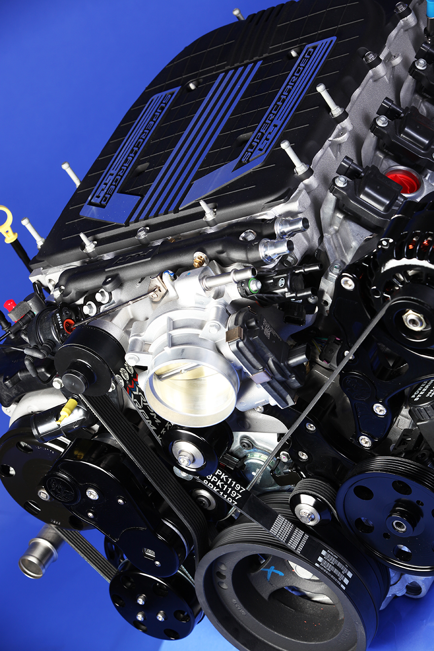 Gen 5 LT4 Street Monster Serpentine blower drive (all wet sump engines
