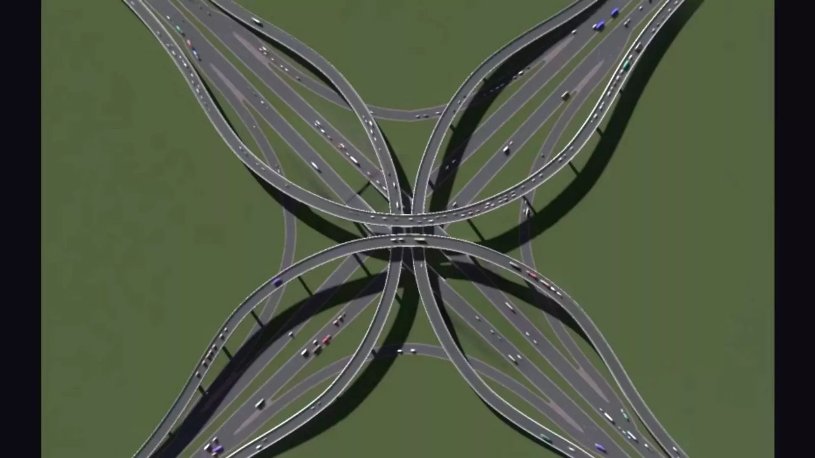 What type of a 4way junction is the best? This video gives a clear
