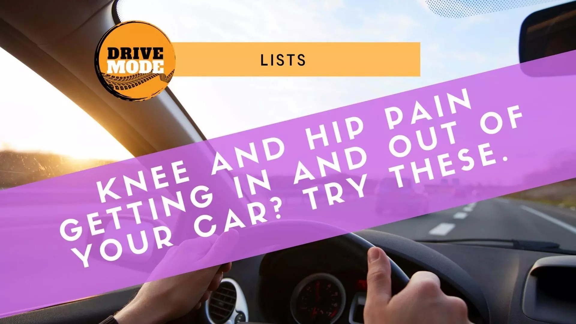 Great Vehicles For Those With Mobility Issues Drive Mode