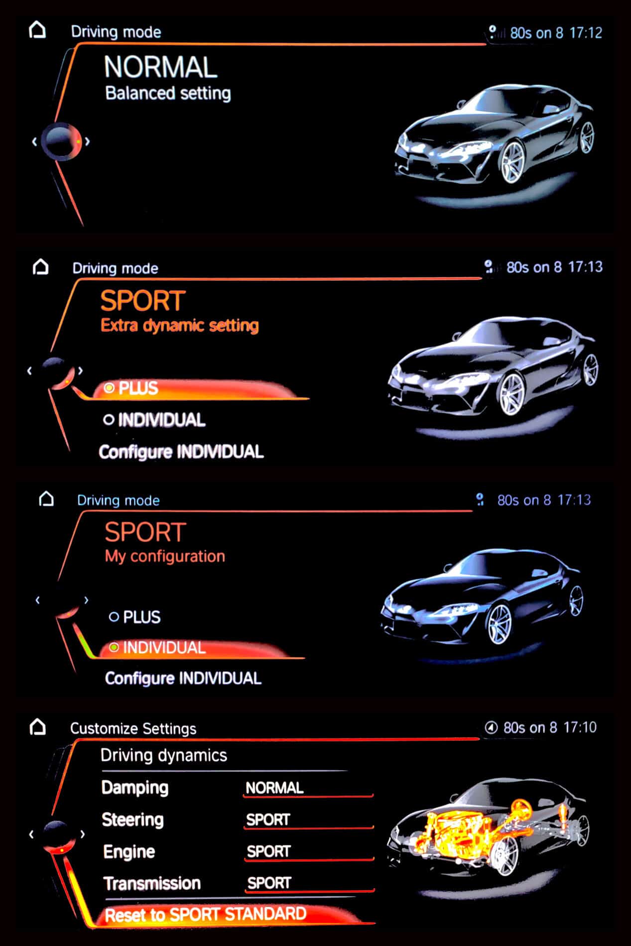 What is Toyota Supra Performance Drive Mode? Driven Wheels